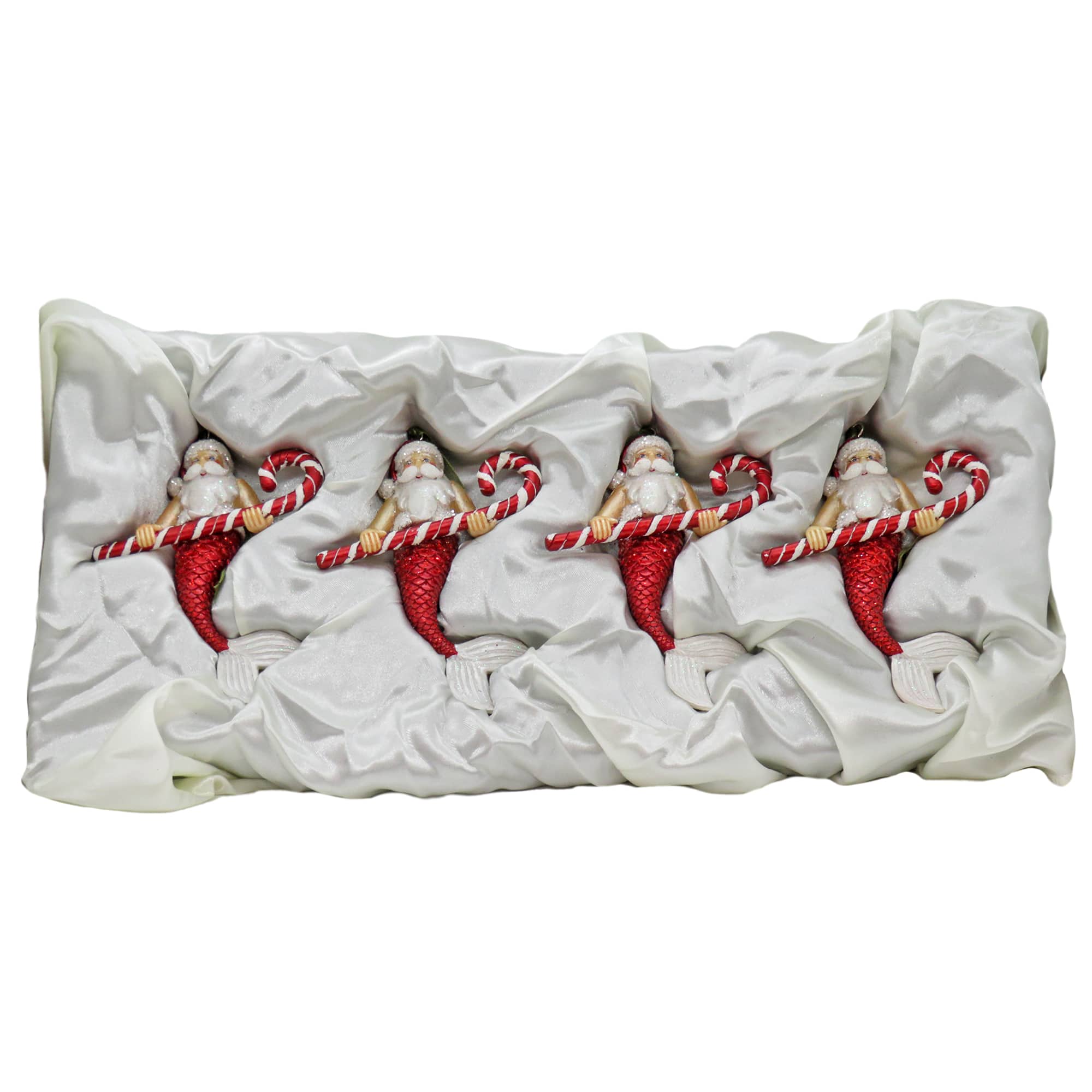 National Tree Company Santa Merman Ornaments, 4ct.